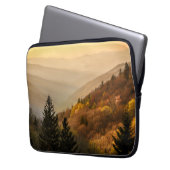 Oconaluftee Valley Aussicht | North Carolina Laptopschutzhülle (Vorderseite Links)