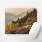 Oconaluftee Valley Aussicht | North Carolina Mousepad (Mit Mouse)