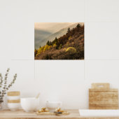 Oconaluftee Valley Aussicht | North Carolina Poster (Küche)