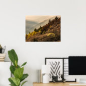 Oconaluftee Valley Aussicht | North Carolina Poster (Heimbüro)