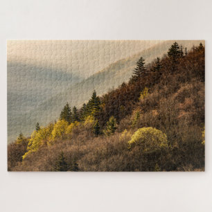 Oconaluftee Valley Aussichtspunkt North Carolina Puzzle
