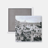 O'Connell Bridge and River Liffey, Dublin Magnet (Vorderseite/Rückseite)