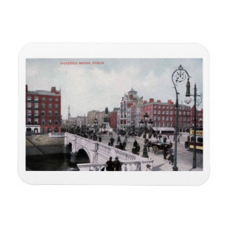 O'Connell Bridge, Dublin, Irland, Vintag Magnet