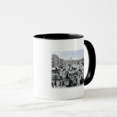 O'Connell-Brücke und der Fluss Liffey, Dublin Tasse (VorderseiteRechts)