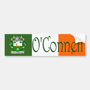 O'Connell Coat of Arms Autoaufkleber
