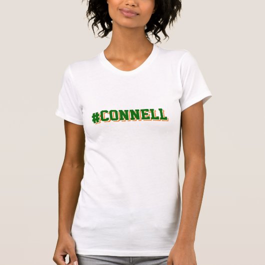 Oconnell Hashtag Irish St Patrick's T-Shirt (Vorderseite)
