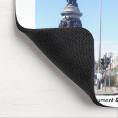 O'Connell Monument & Dublin Spire, Dublin Irland Mousepad (Ecke)