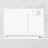 O'Connell St., Dublin GPO Gebäude Irland Postkarte (Rückseite)