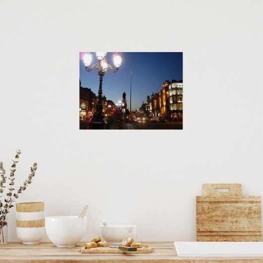 O'Connell Street Dublin Poster (Küche)