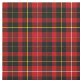 O'Connell Tartan Red and Black Irish Kariert Stoff