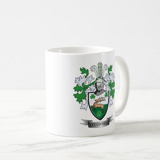 O'Connell-Wappen Kaffeetasse (VorderseiteRechts)