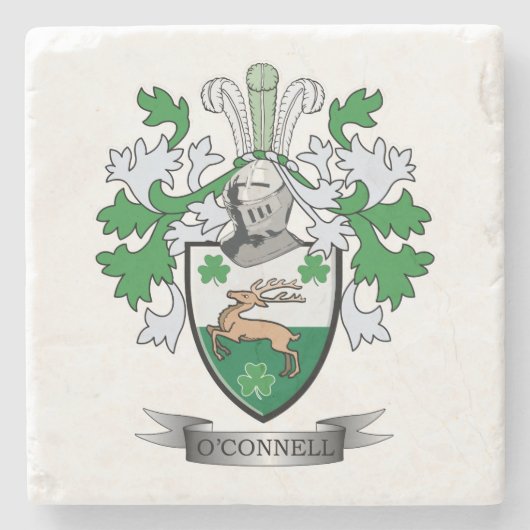 O'Connell-Wappen Steinuntersetzer (Vorderseite)