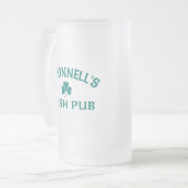 O'Connell's Irish Pub Mattglas Bierglas (Vorderseite Links)