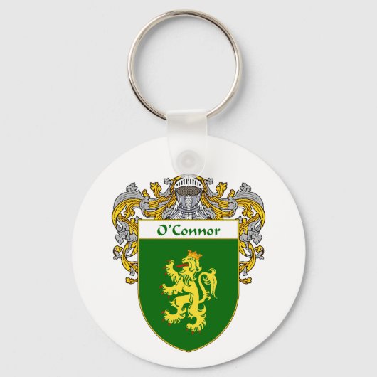 O'Connor Coat of Arms (Mantled) Schlüsselanhänger (Vorderseite)