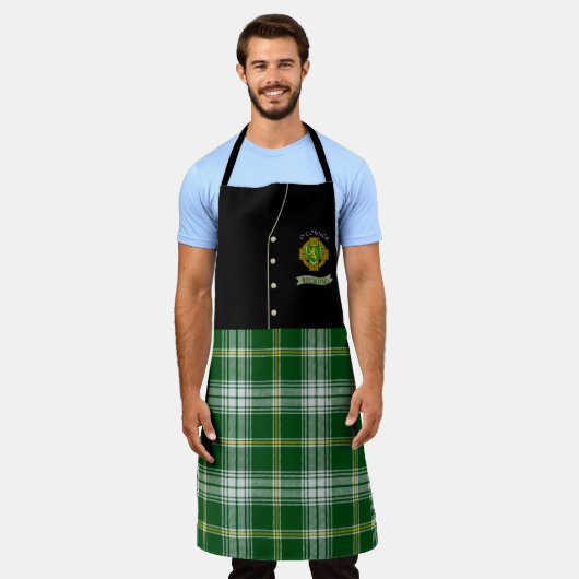 O'Connor (Kerry) Irish Shield Personalisiert Kilt Schürze (Getragen)