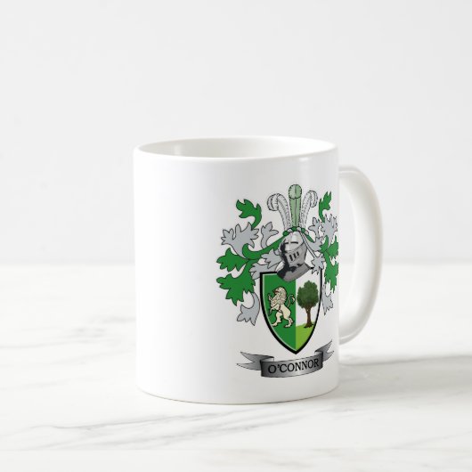 O'Connor-Wappen Kaffeetasse (VorderseiteRechts)