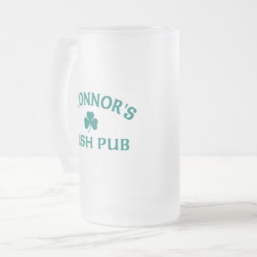 O'Connor's Irish Pub Mattglas Bierglas (Vorderseite Links)