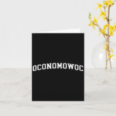 Oconomowoc karte (Gelbe Blume)