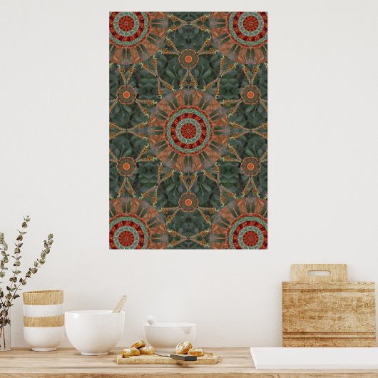 Ocotillo Array 1 Poster (Küche)