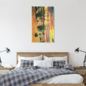 Ocotillo-Blume in Bloom, Wüste Kalifornien Leinwanddruck (Insitu (Schlafzimmer))