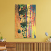 Ocotillo-Blume in Bloom, Wüste Kalifornien Leinwanddruck (Insitu (Wohnzimmer))