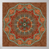 Ocotillo Mandala 1 Poster (Vorne)