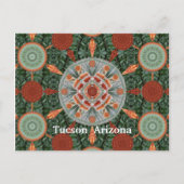 Ocotillo Mandala Array Postcard Postkarte (Vorderseite)