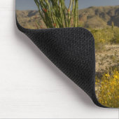 Ocotillo und Wüste Senna Mousepad (Ecke)