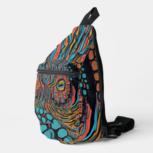 Ocotpus-Sack Crossbody Bag (Rechte Ecke)