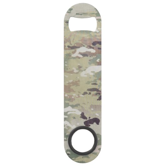 OCP Camouflage personalisiert Bottle Opener Army U Speed Flaschenöffner (Rückseite)