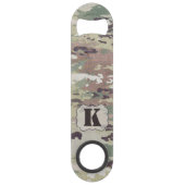 OCP Camouflage personalisiert Bottle Opener Army U Speed Flaschenöffner (Vorderseite)