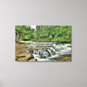 Ocqueoc Falls, Michigan Leinwanddruck (Vorderseite)