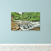 Ocqueoc Falls, Michigan Leinwanddruck (Insitu (Holzboden))