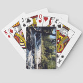 Ocqueoc Falls spielt Karten Spielkarten (Rückseite)
