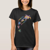 Ocracoke Beach North Carolina Sea Turtle Lover Vac T-Shirt (Vorderseite)