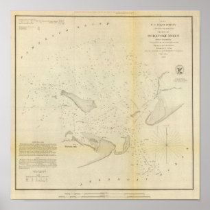 Ocracoke Inlet, NC Poster