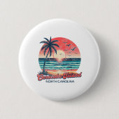Ocracoke-Insel Button (Vorderseite)