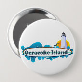Ocracoke Insel Button (Vorne & Hinten)