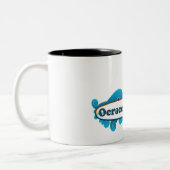 Ocracoke Insel Zweifarbige Tasse (Links)
