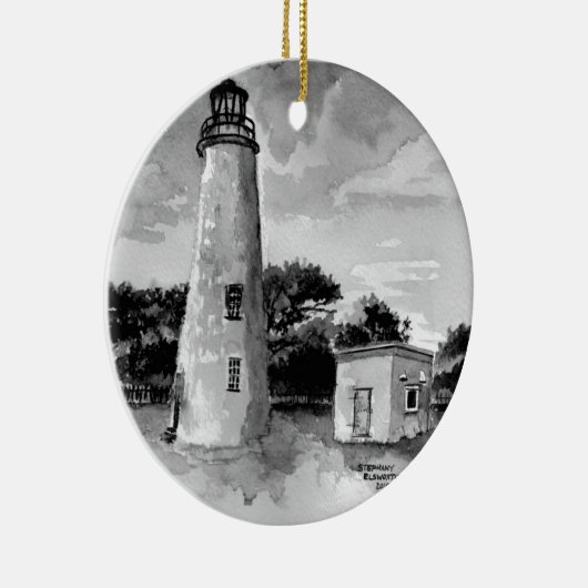 Ocracoke Island Lighthouse Ornament (Rechts)