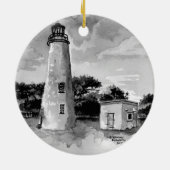 Ocracoke Island Lighthouse Ornament (Hinten)