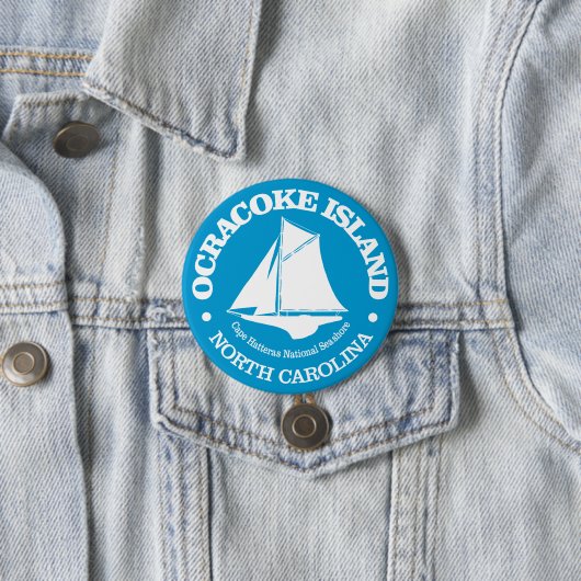 Ocracoke Island (Sloop) Button (Beispiel)