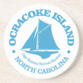 Ocracoke Island (Sloop) Getränkeuntersetzer (Vorne)