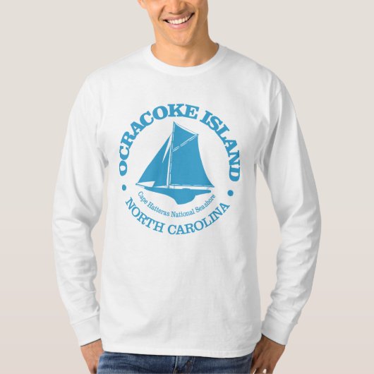 Ocracoke Island (Sloop) T-Shirt (Vorderseite)