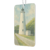 Ocracoke Leuchtturm Aquarell Autolufterfrischer (Links)
