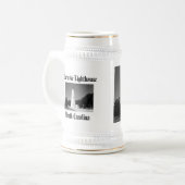 Ocracoke-Leuchtturm Bierglas (Vorderseite Links)