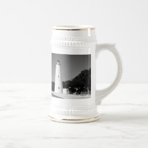 Ocracoke-Leuchtturm Bierglas