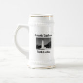 Ocracoke-Leuchtturm Bierglas (Links)