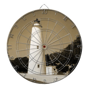 Ocracoke Leuchtturm Dartscheibe