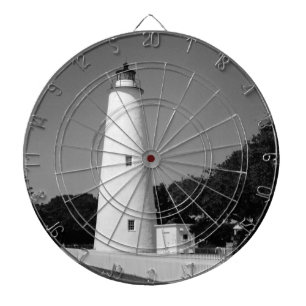 Ocracoke Leuchtturm Dartscheibe